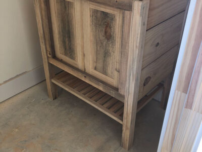 Natural Wood Cabinet